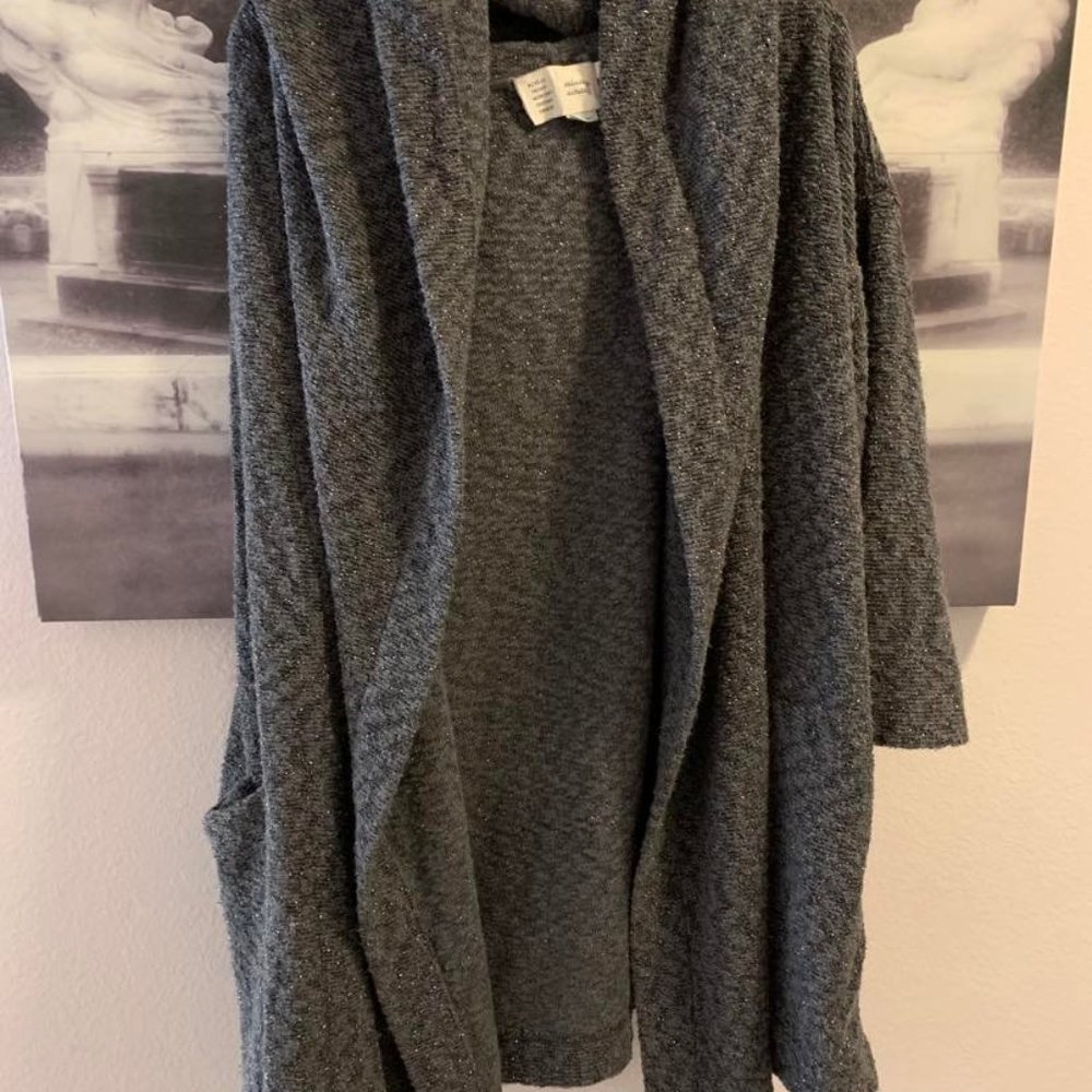 Anthropologie Cardigan Hooded Coat Sweater XS/S NWOT